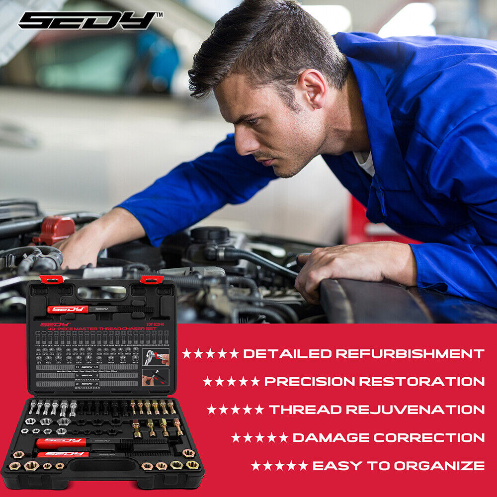 49 Piece Master Thread Chaser Set - South East Clearance Centre