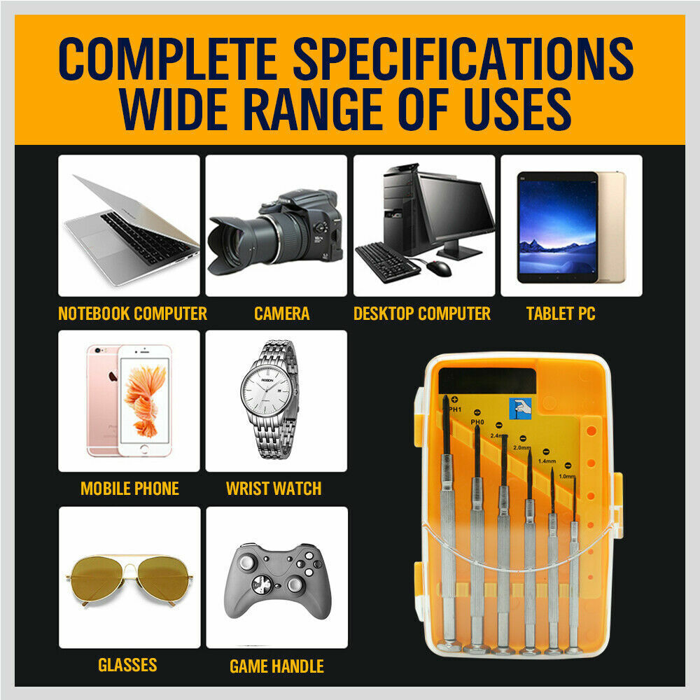 Precision Screwdriver Set - 6 Pieces - South East Clearance Centre