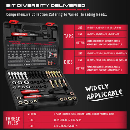 49 Piece Master Thread Chaser Set - South East Clearance Centre