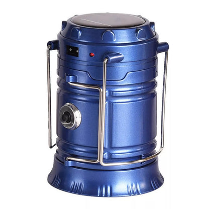 Portable LED Camping Light Lantern USB Rechargeable Solar Hanging Tent Lamp - South East Clearance Centre