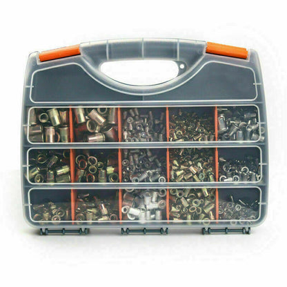 900 Piece Nut Rivet Nutsert Kit for Rivet Guns - South East Clearance Centre
