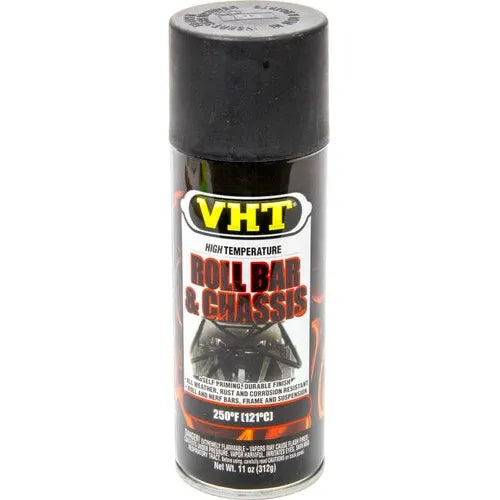 6x VHT Roll Bar and Chassis Epoxy Paint Satin Black SP671 - South East Clearance Centre