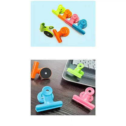 16-Piece of 1.5-Inch Magnetic Metal Clips - South East Clearance Centre