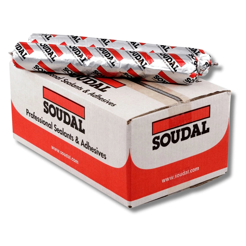 Soudal Soudaflex 40 FC Polyurethane Sealant Concrete Grey 600ml 116905 (Box of 12) - South East Clearance Centre