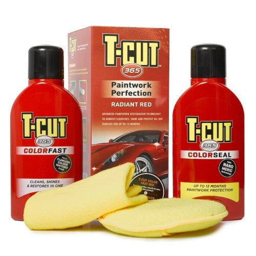 T-Cut 365 Paintwork Perfection Kit – Radiant Red - South East Clearance Centre