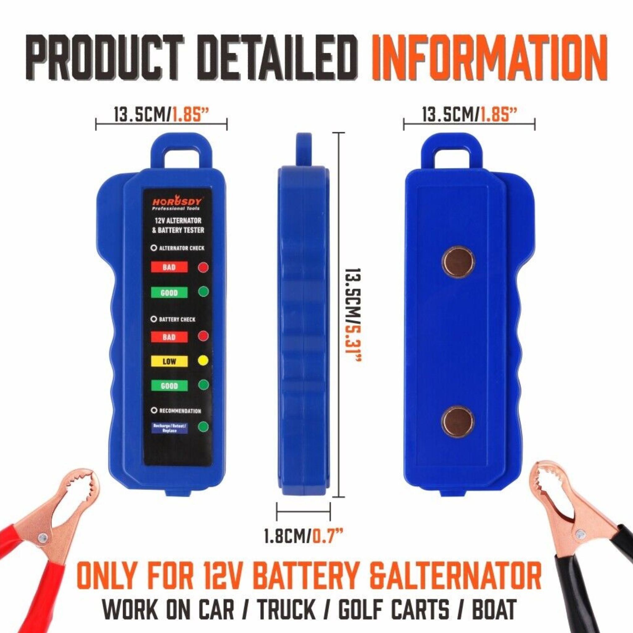 12V Alternator & Battery Tester South East Clearance Centre