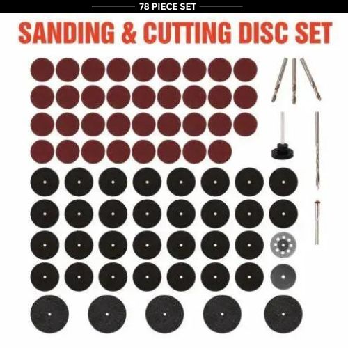 78 piece Abrasive Cutting Disc Set - South East Clearance Centre