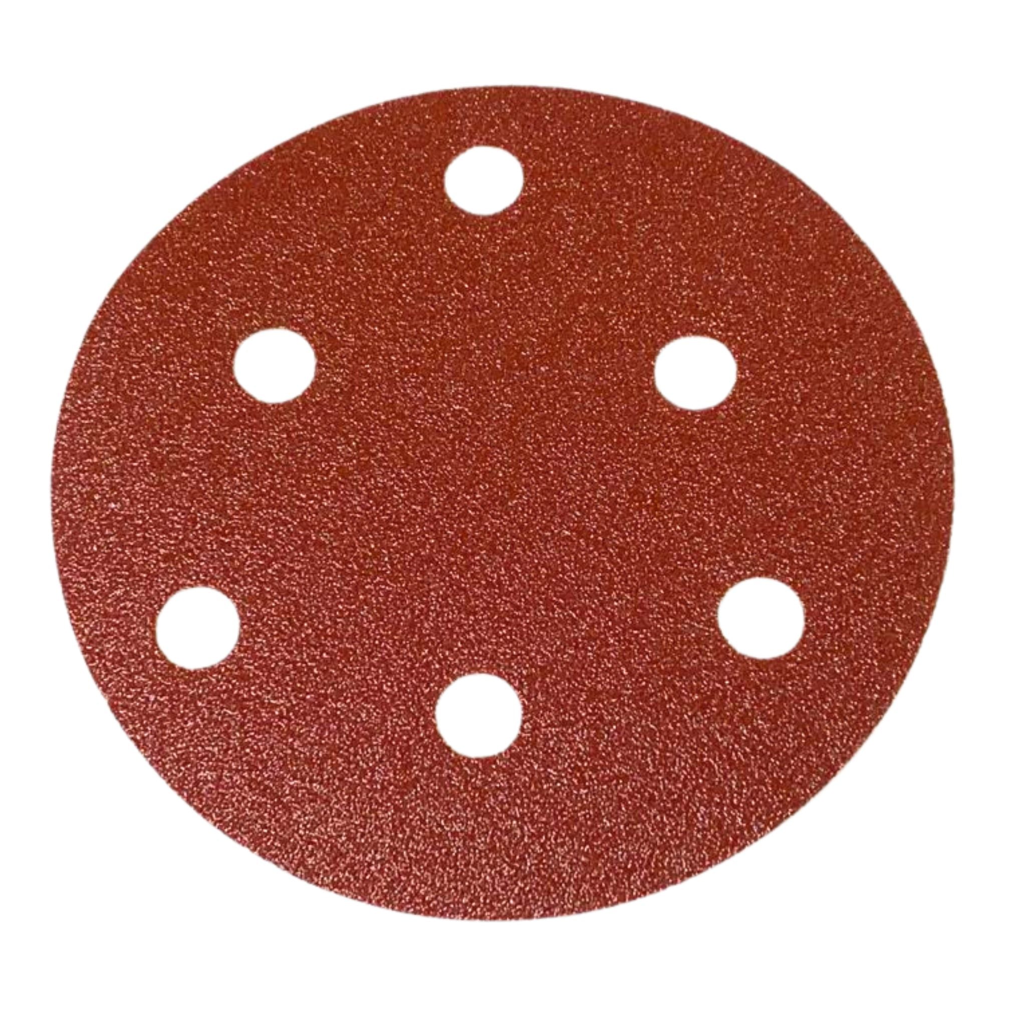 100 Pack 125mm / 5' Velcro Sanding Disc Orbital Sand Paper South