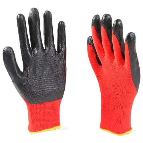 (12 Pairs) Nitrile Coated Nylon Work Gloves - Size 10 - South East Clearance Centre