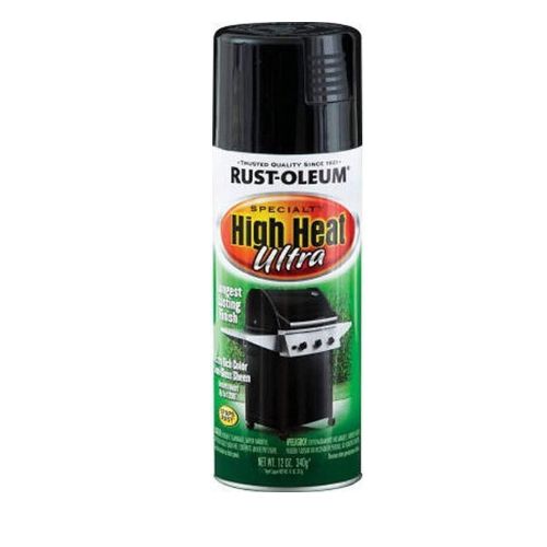 Rust-Oleum High Heat BBQ 340g Spray Paint 650º C - South East Clearance Centre