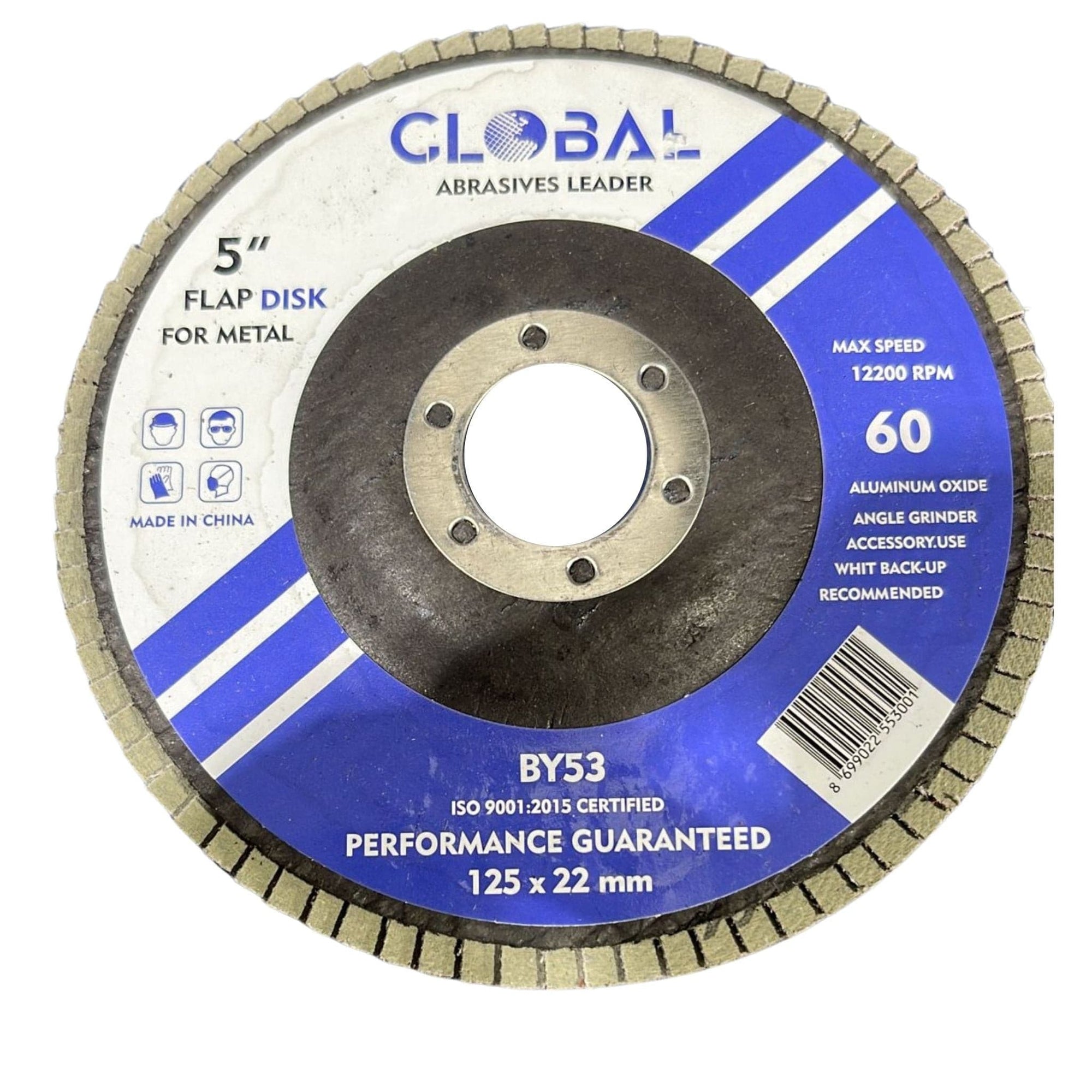 125mm 5" Flap Disc - 60 Grit - South East Clearance Centre