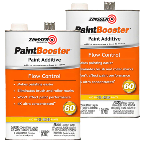 (2 pack) - Rustoleum ZINSSER® Paint Booster Flow Control Paint Additive Oil Based - 3.78 litre - South East Clearance Centre