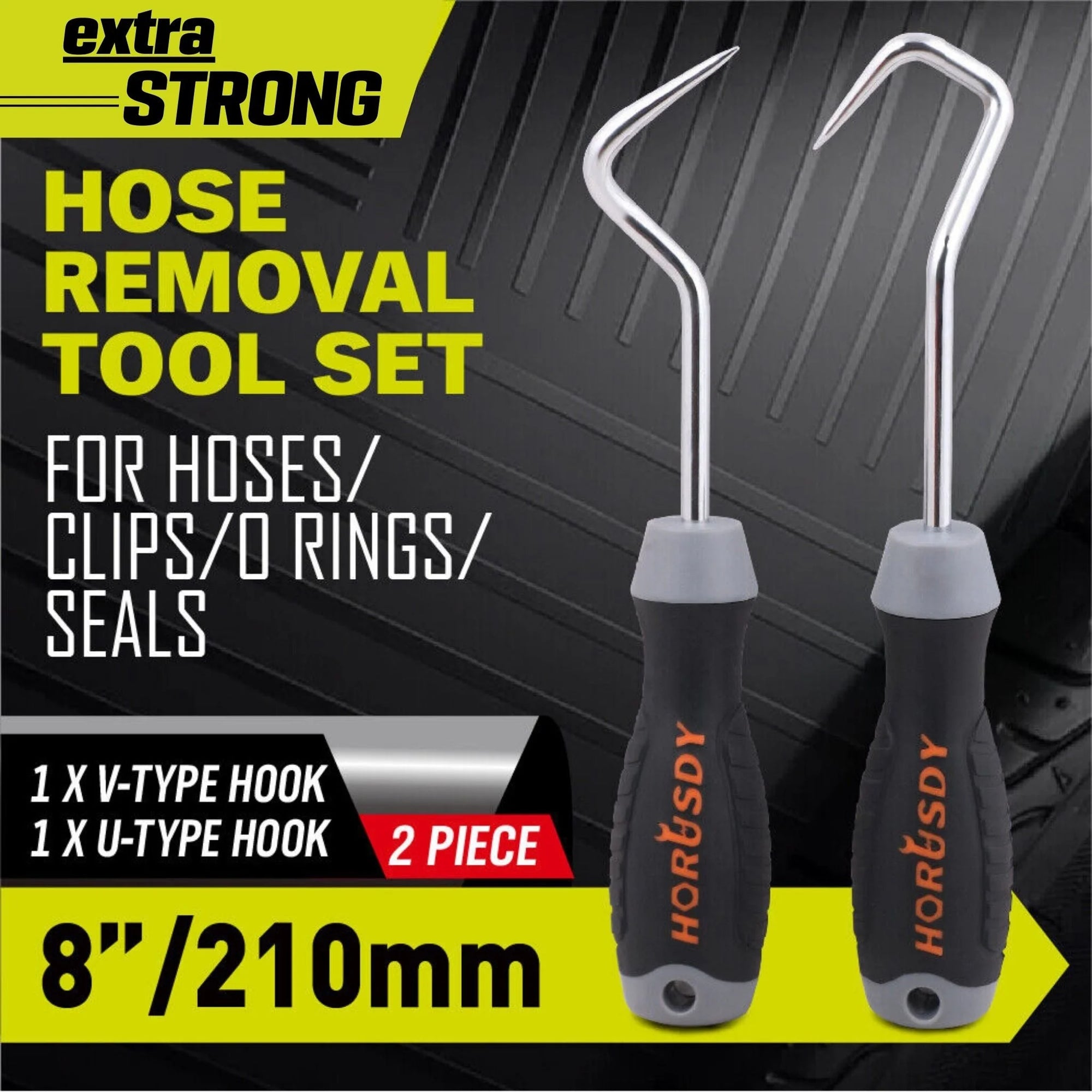 2 piece Hose Removal Hook Pick Set - South East Clearance Centre