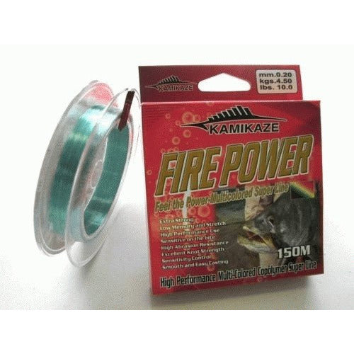 Bluewater FIREPOWER Super Line 150m 10lb Green & Blue - South East Clearance Centre