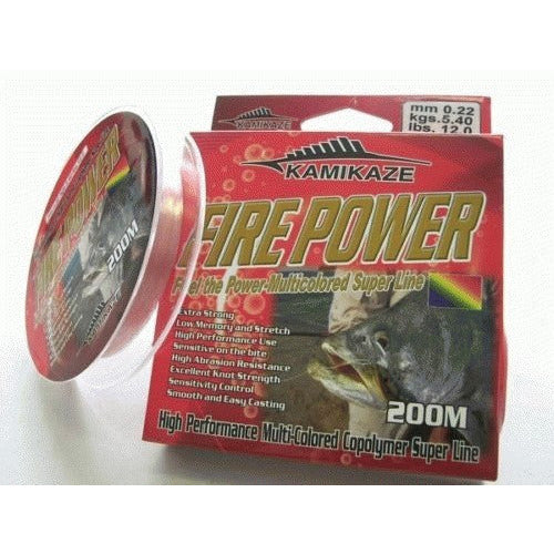 Bluewater FIREPOWER Super Line 200m 12lb Orange&Purple - South East Clearance Centre