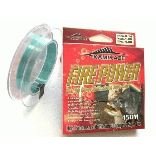 Bluewater FIREPOWER Super Line 150m 4lb Green & Blue - South East Clearance Centre
