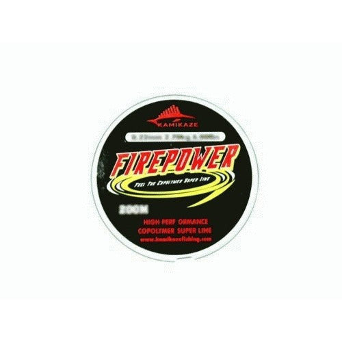 Kamikaze Firepower Super Line 200m 15lb GREEN (3 pack ) - South East Clearance Centre