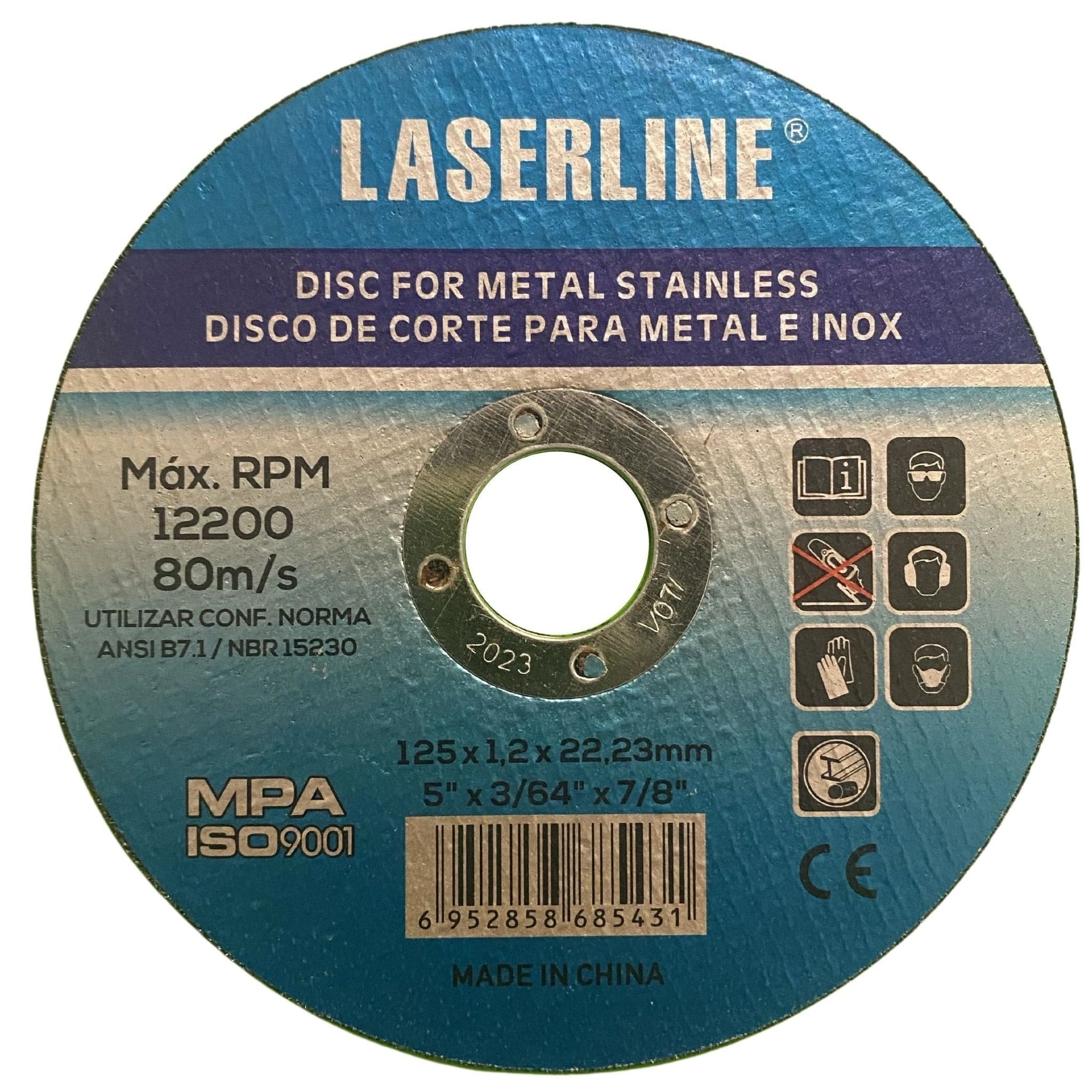 125mm cutting disc for metal/stainless steel 5” - South East Clearance Centre