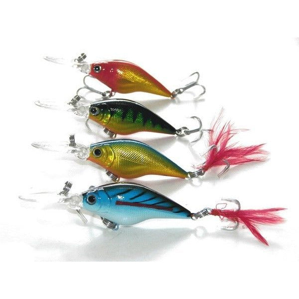 Kamikaze Hard Body Four Lures and Bag  - Snoopy A - South East Clearance Centre