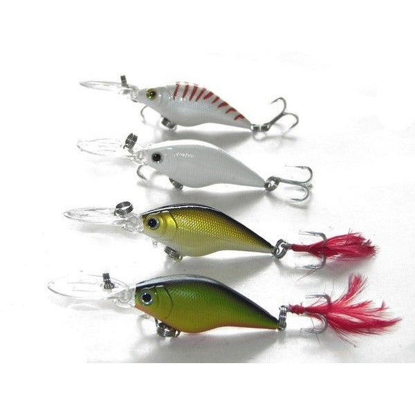 Kamikaze Hard Body Four Lures and Bag  - Snoopy B - South East Clearance Centre