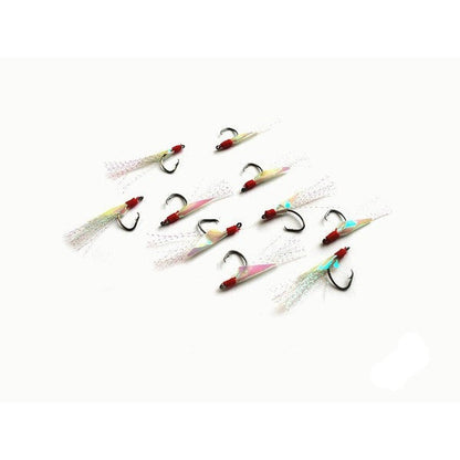 Rough Rider Flasher Circle Hooks #6 (2 Pk) White 20pcs - South East Clearance Centre