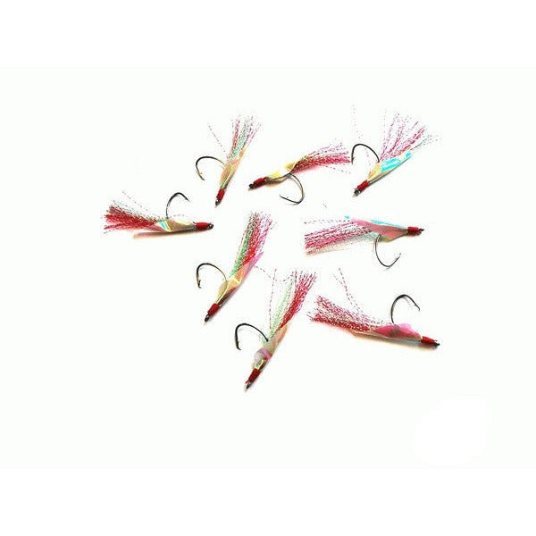 Rough Rider Flasher Circle Hooks 3/0 Red/Chartreuse 8 Hooks