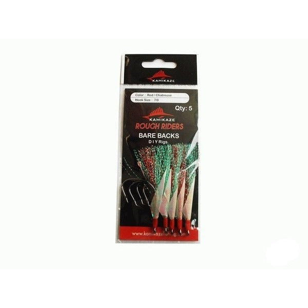 Rough Rider Flasher Circle Hooks-7-0-(3 Packs) (Red-Chat-15pcs) - South East Clearance Centre
