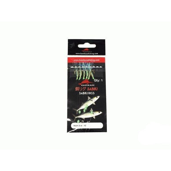 NEW Kamikaze Fluorocarbon Sabiki Rigs - Size #12 (5 PACK) - South East Clearance Centre