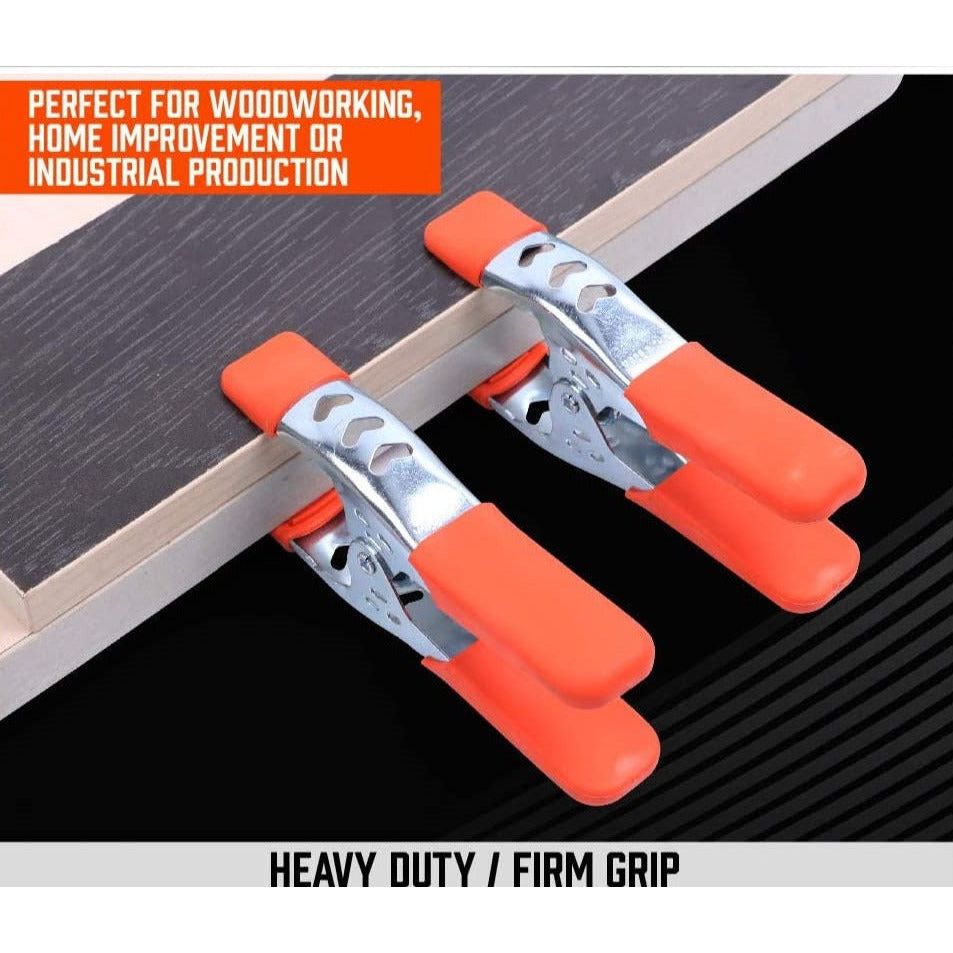 6-Piece 6" inch Heavy Duty Spring Metal Clamp | 2.5"-inch Jaw opening - South East Clearance Centre