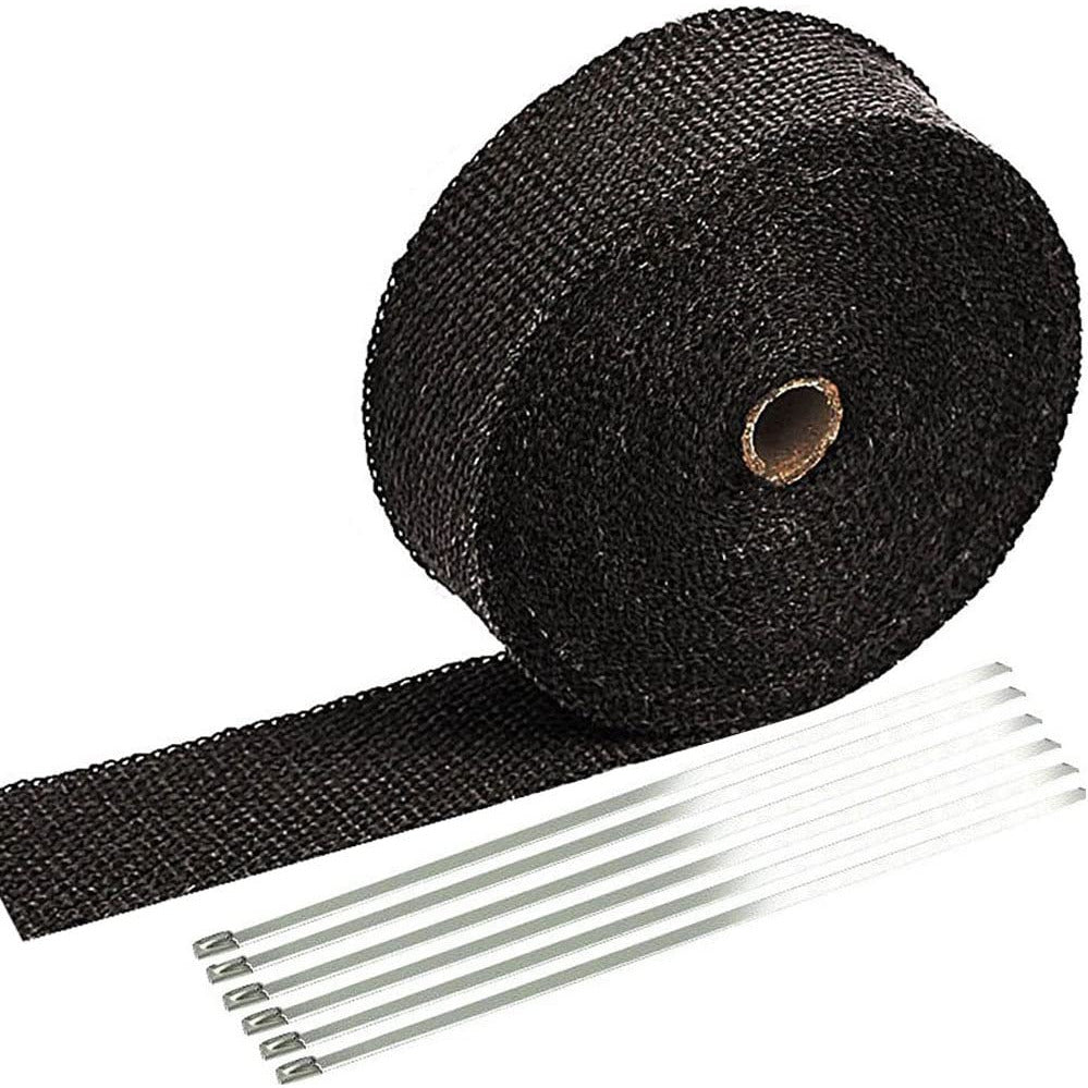 Exhaust wrap kit (50mm x 15metre) - South East Clearance Centre