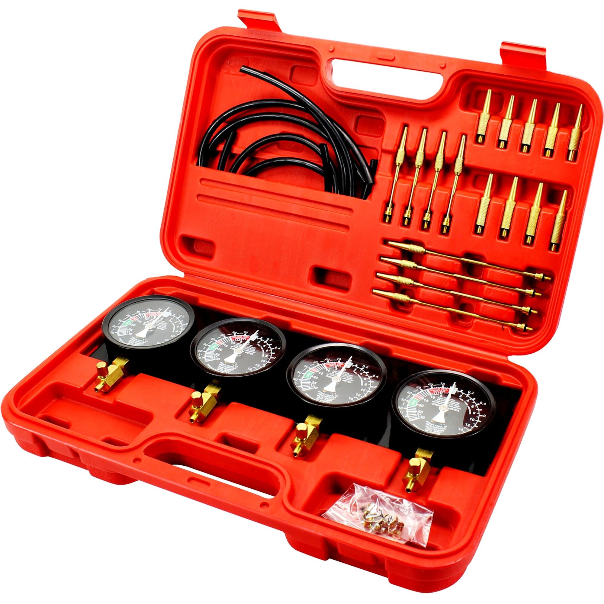 Pro Fuel Vacuum Carburetor Synchronizer carb sync Gauge Set Rubber Hose - South East Clearance Centre