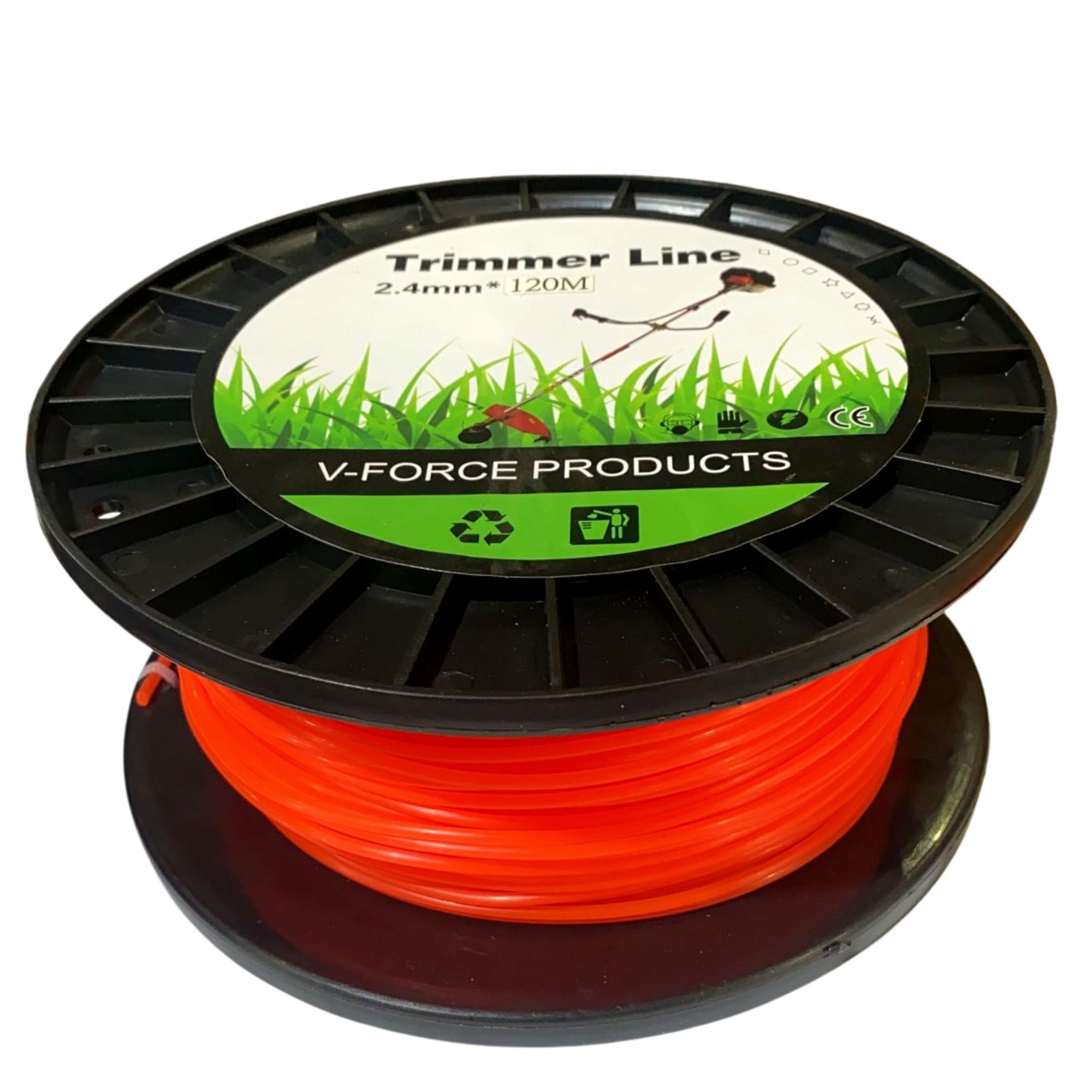 120m Heavy Duty Nylon String Trimmer Line - 120 metres | 2.4mm | ROUND - South East Clearance Centre
