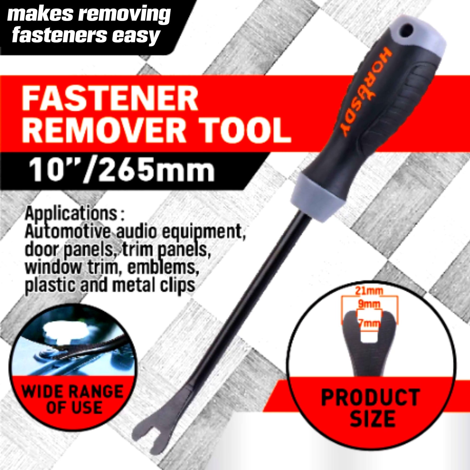 FASTENER REMOVER TOOL - 10"/265MM - South East Clearance Centre