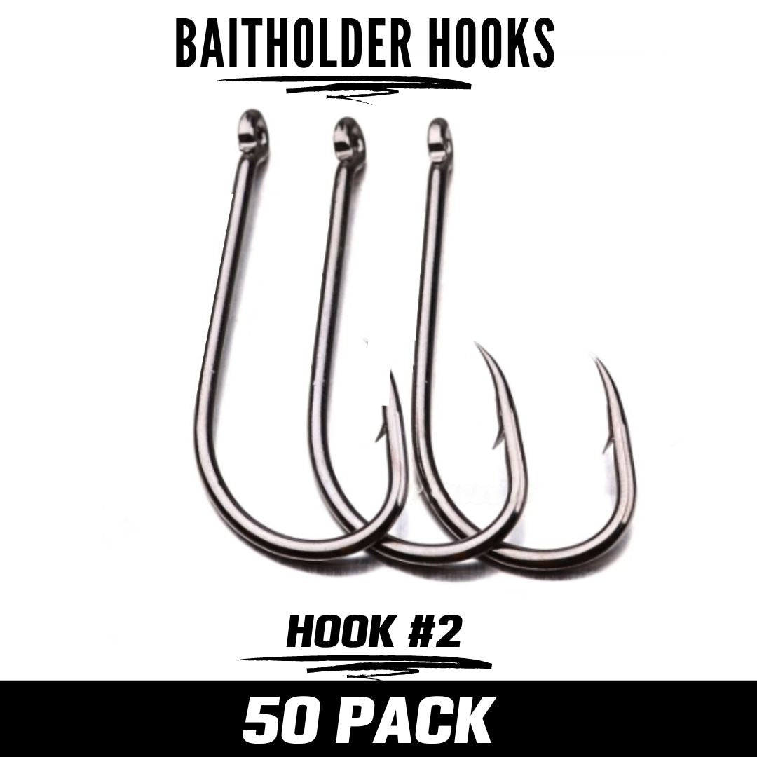 Kamikaze BAITHOLDER Hook #2 50 Pack - South East Clearance Centre