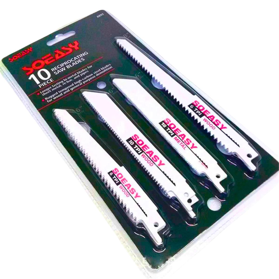 Reciprocating Saw Blades - 10 Pack - South East Clearance Centre