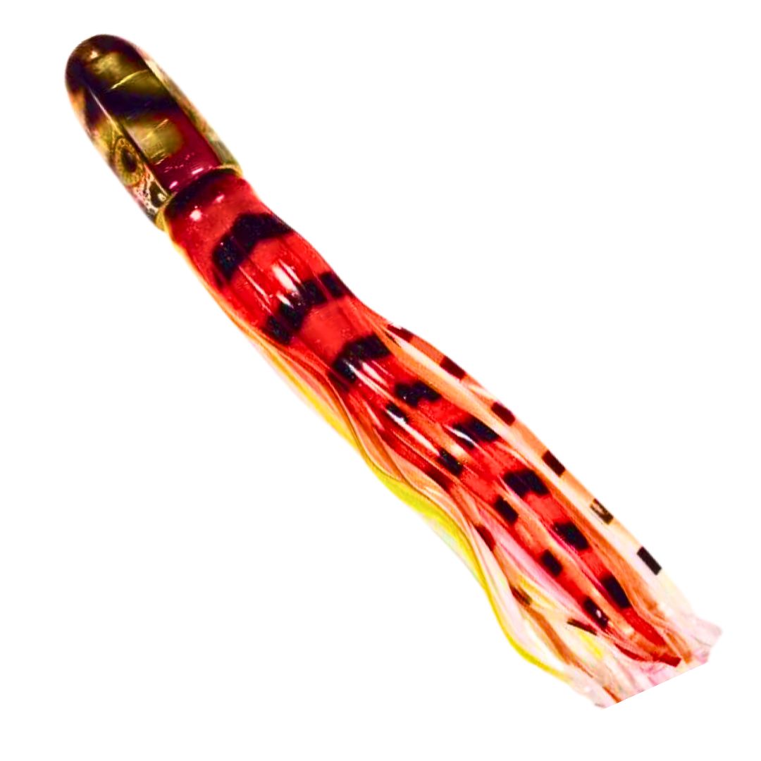 KAMIKAZE - ARMEGEDDON 16" GAME TROLLING SKIRTED LURE - ORANGE - South East Clearance Centre