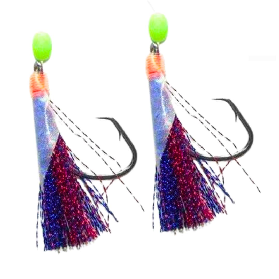 Snapper Mates Premade Paternoster Rig #6 Red/Blue 2 Rigs - South East Clearance Centre
