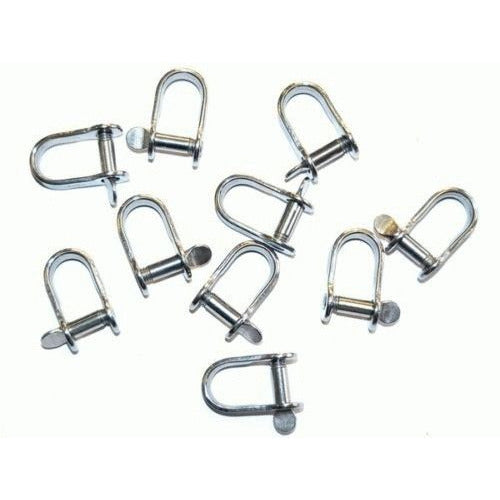 Kamikaze Metal Circle Crimp - Dshackles 5mm 10Pk - South East Clearance Centre