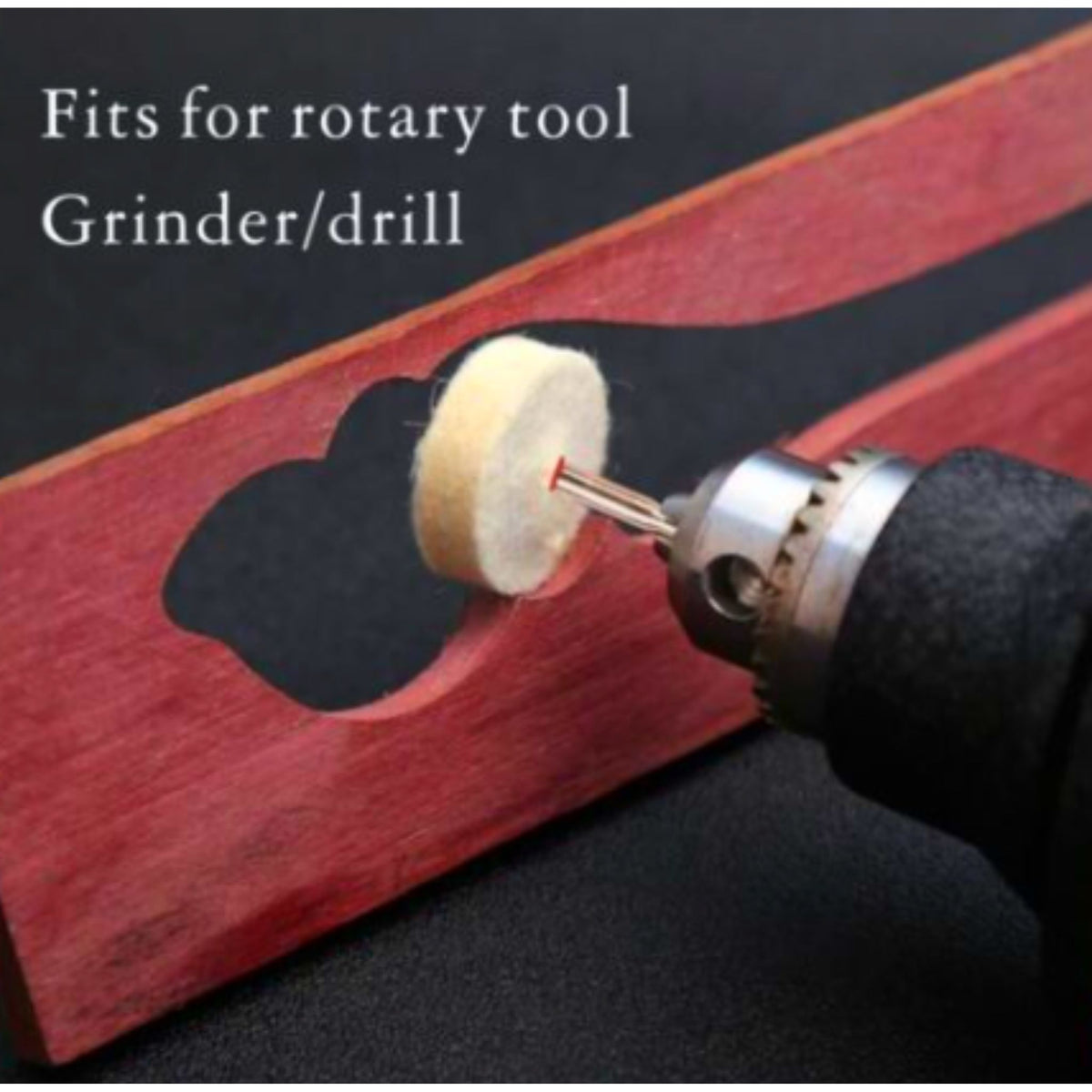 34 Piece Polishing Wheel Buffing Pad Drill Bits for Dremel Rotary Tools