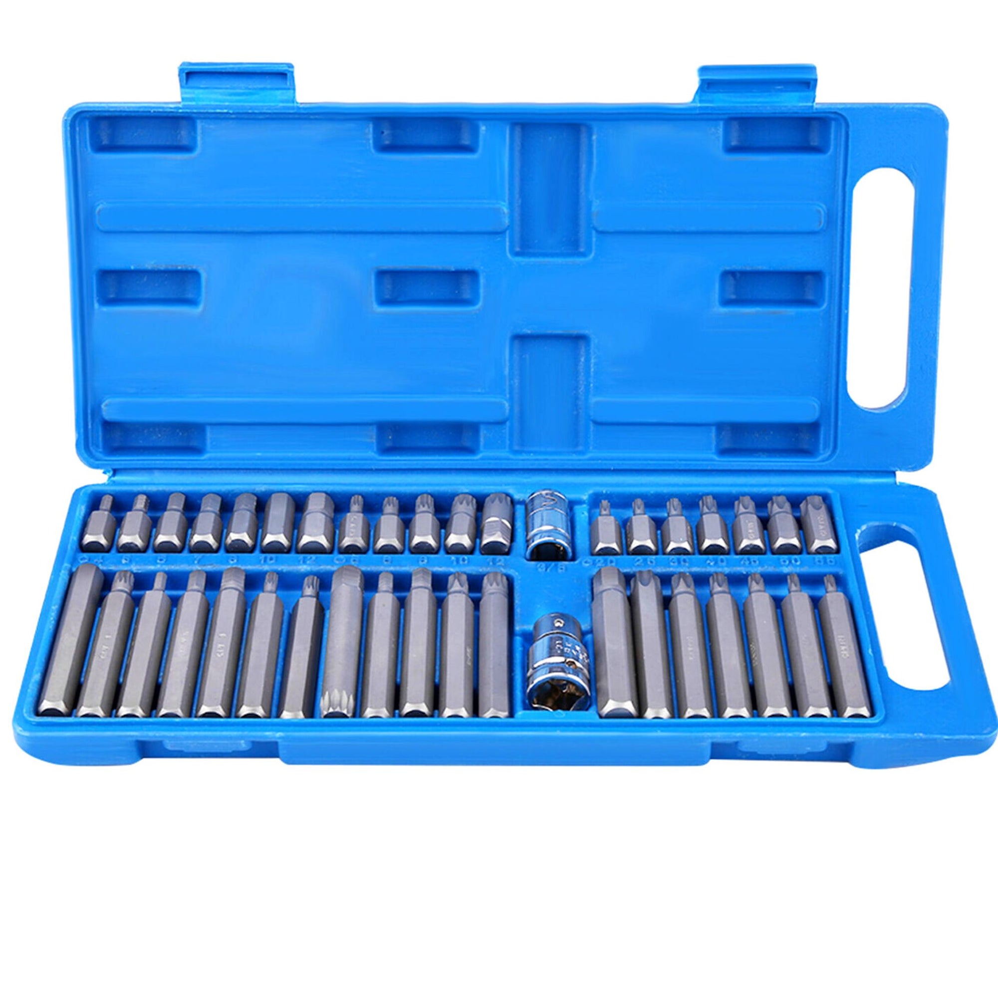 40 Piece Torx Key Socket Set | Allen Key, Torx Hex Star Spline Socket - South East Clearance Centre