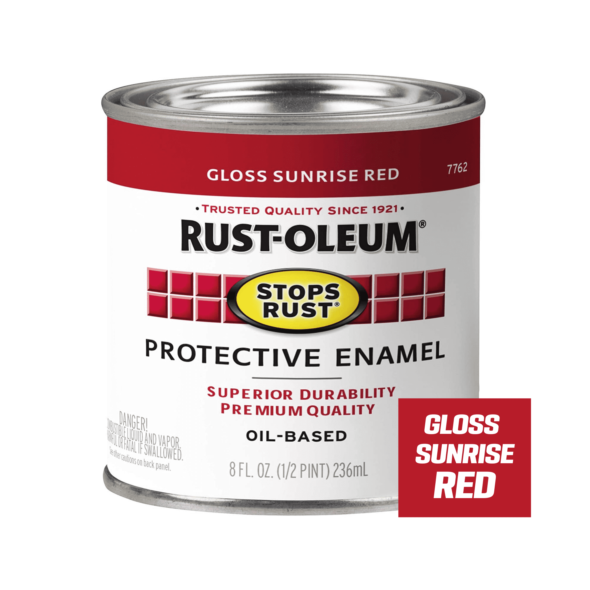 Rustoleum gloss on sale sunrise red