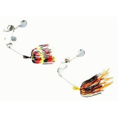 KAMIKAZE Quad Spin Arama Spinner Baits 14gr w plastic-2PkC - South East Clearance Centre