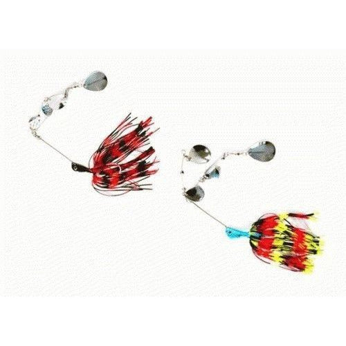 KAMIKAZE Quad Spin Arama Spinner Baits 18gr w plastic-2PkD - South East Clearance Centre