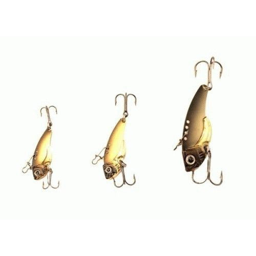 KAMIKAZE Metal Blades - Vibrating Lures 3 PkD (Golden Boy) - South East Clearance Centre