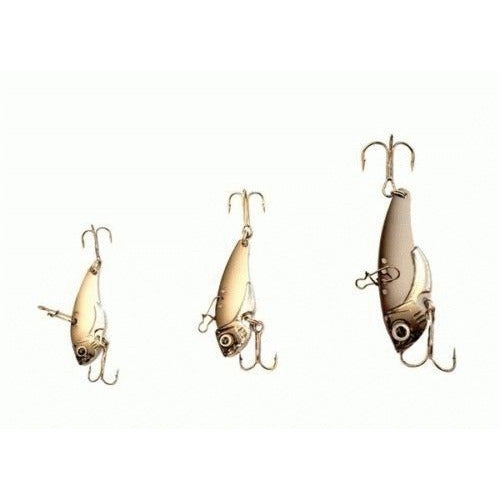 KAMIKAZE Metal Blades - Vibrating Lures 3 PkE (Silver Min) - South East Clearance Centre