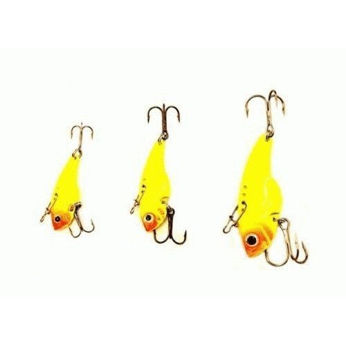 KAMIKAZE Metal Blades - Vibrating Lures 3 PkJ (Chart) - South East Clearance Centre