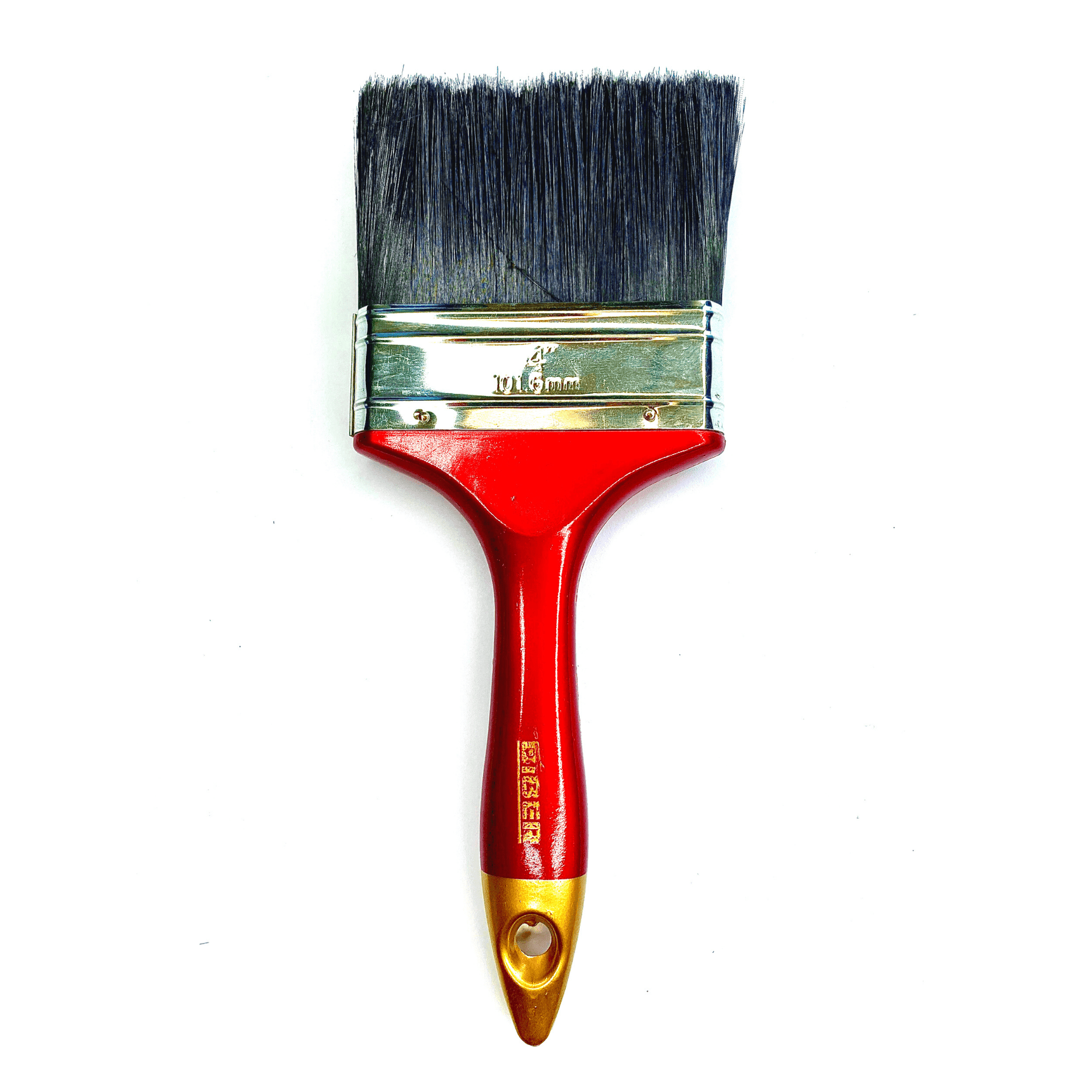 Natural Bristle Flat Paint Brush - 100mm - South East Clearance Centre