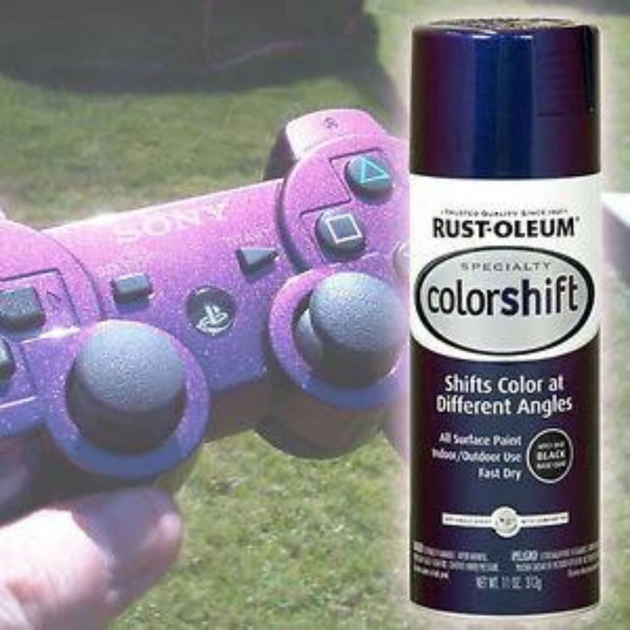 6 PACK) Rustoleum 254860 Specialty Colour Shift Spray Paint - Galaxy Blue